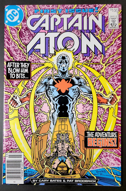 Captain Atom #1 Newsstand (FN+)