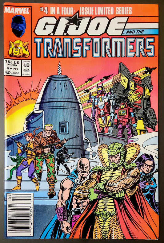 G.I. Joe and the Transformers #4 (VF+)