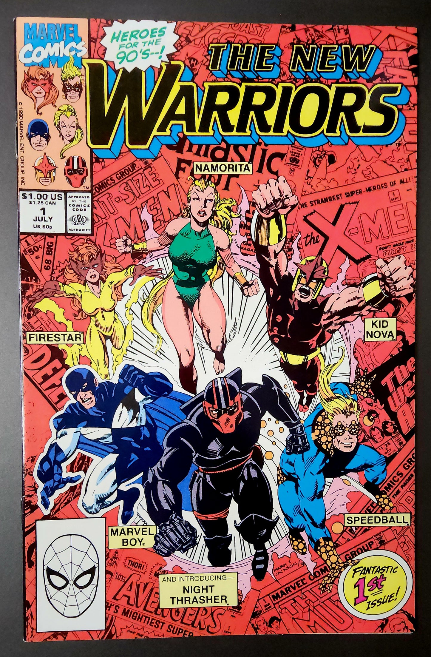 The New Warriors #1 (VF-)