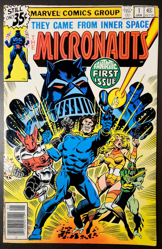 The Micronauts #1 (FN+)