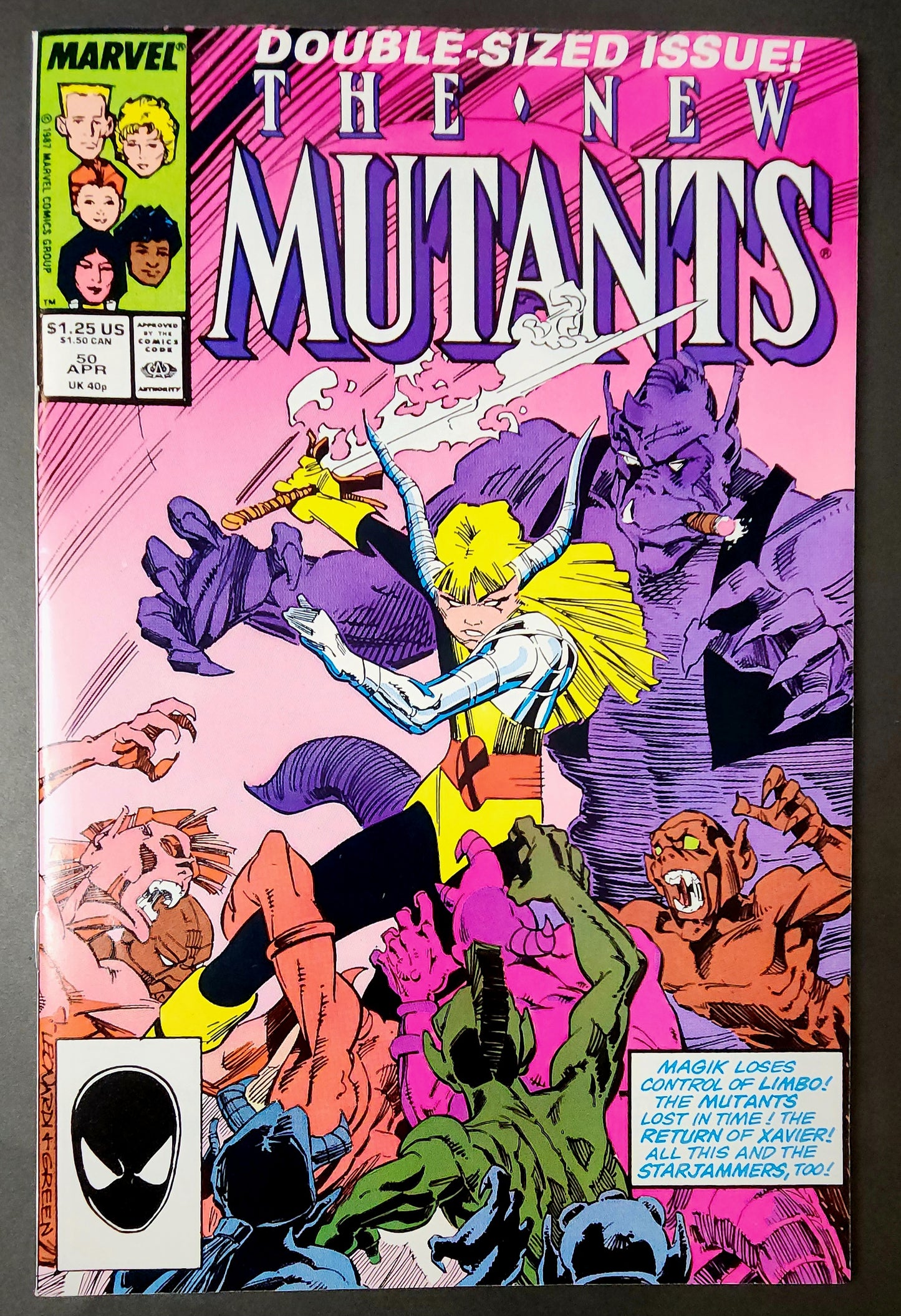 New Mutants #50 (FN/VF)