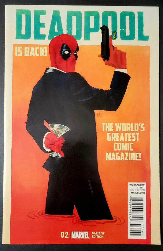 Deadpool (Vol 5) #2 1:25 Variant (VF-)