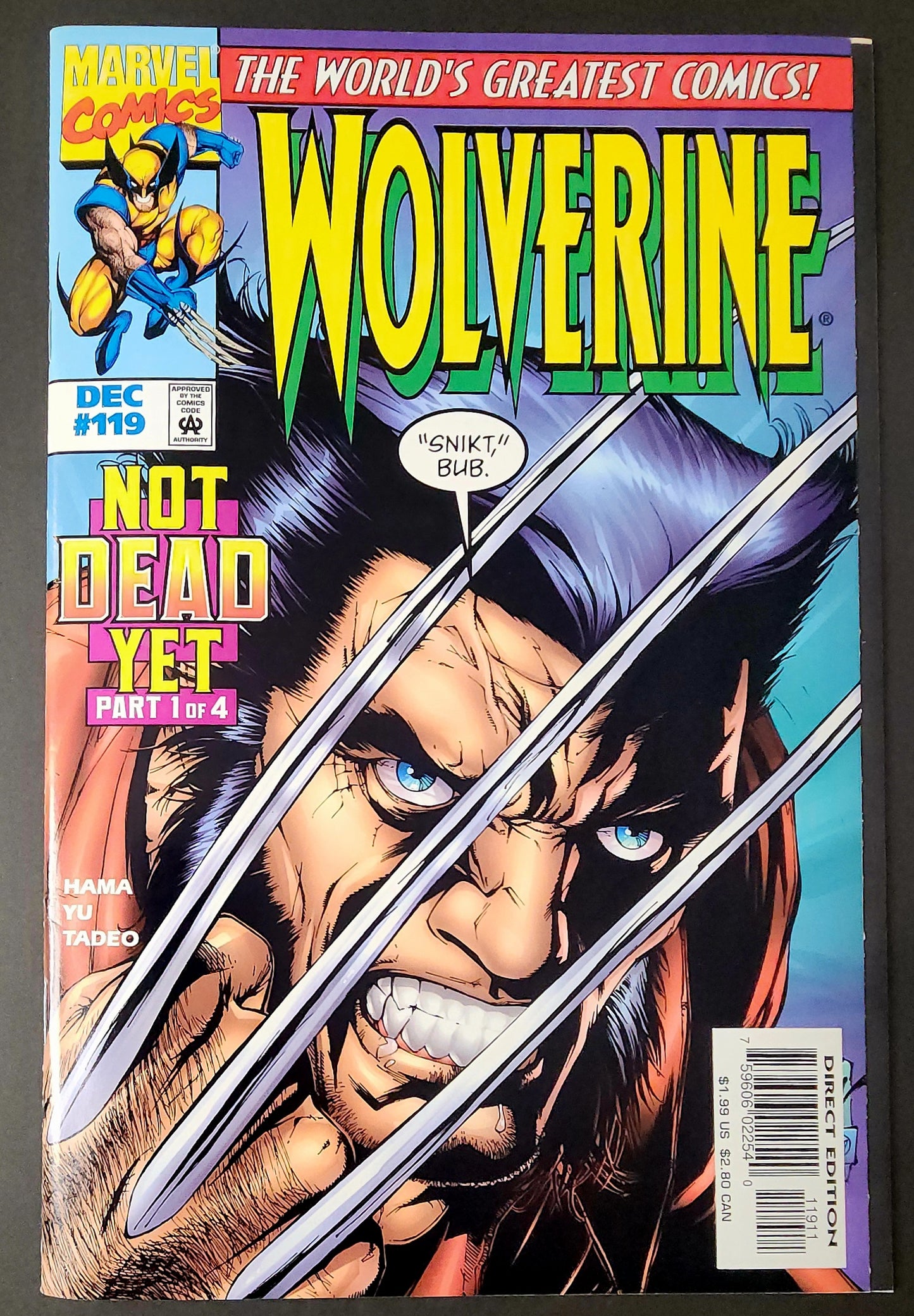 Wolverine (Vol. 2) #119 (VF-)