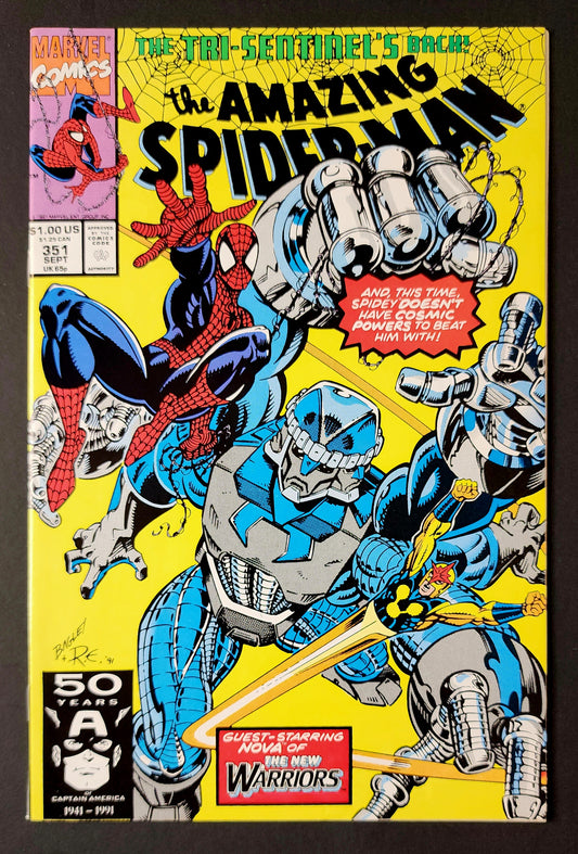Amazing Spider-Man #351 (FN+)