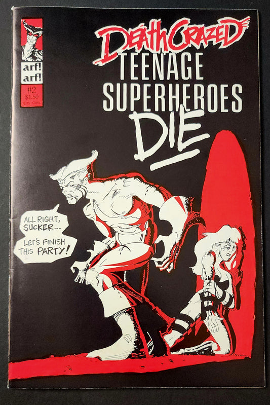 Death-Crazed Teenage Superheroes Die #2 (FN+)
