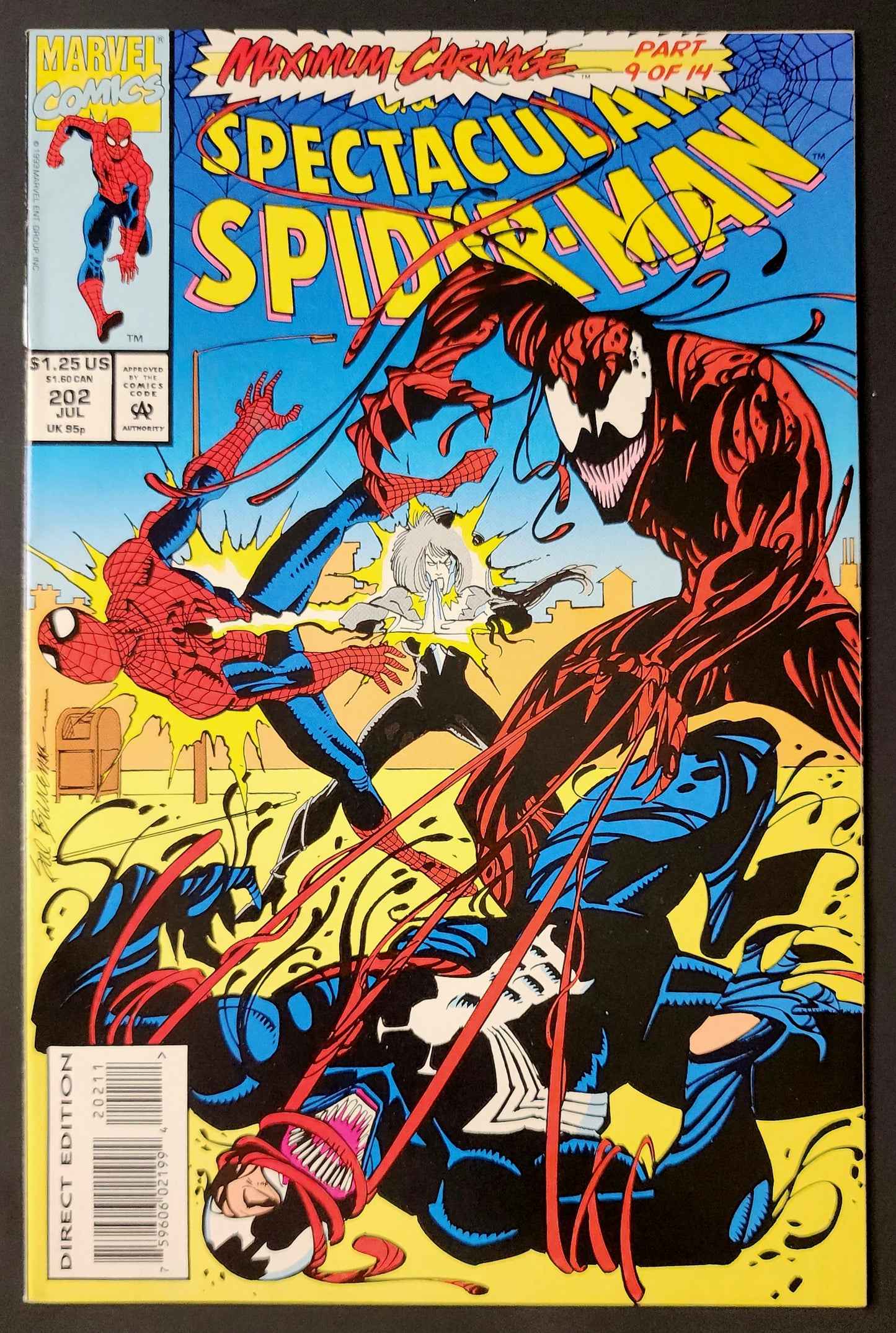 Spectacular Spider-Man #202 (VF-)