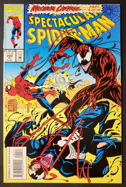 Spectacular Spider-Man #202 (VF-)