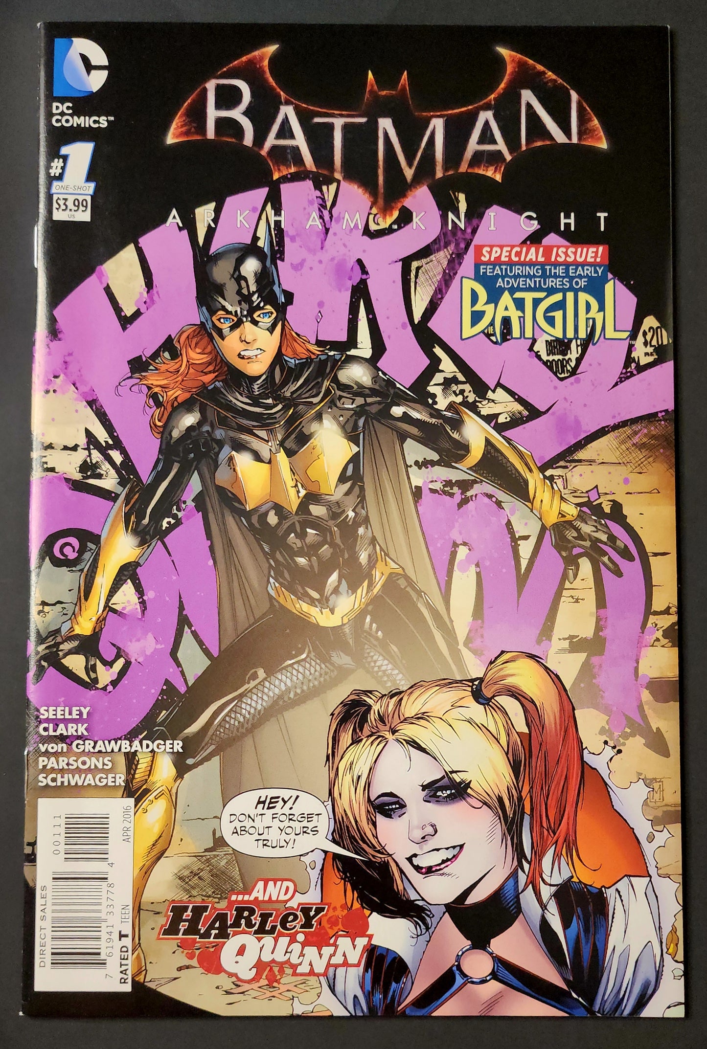 Batman: Arkham Knight: Batgirl & Harley Quinn #1 (VF-)