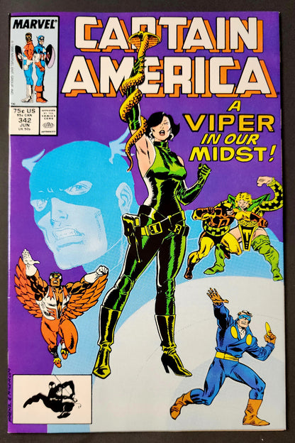 Captain America #342 (VF-)