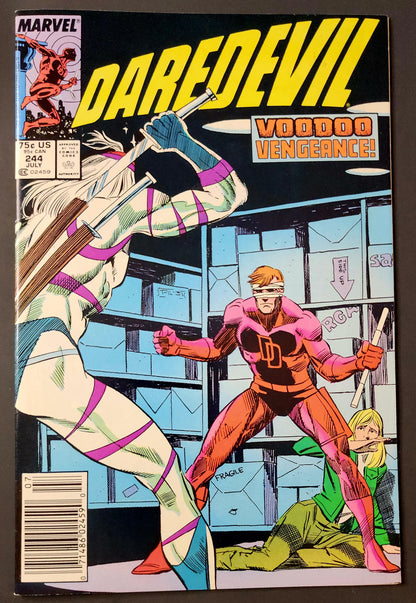 Daredevil #244 Newsstand (FN+)