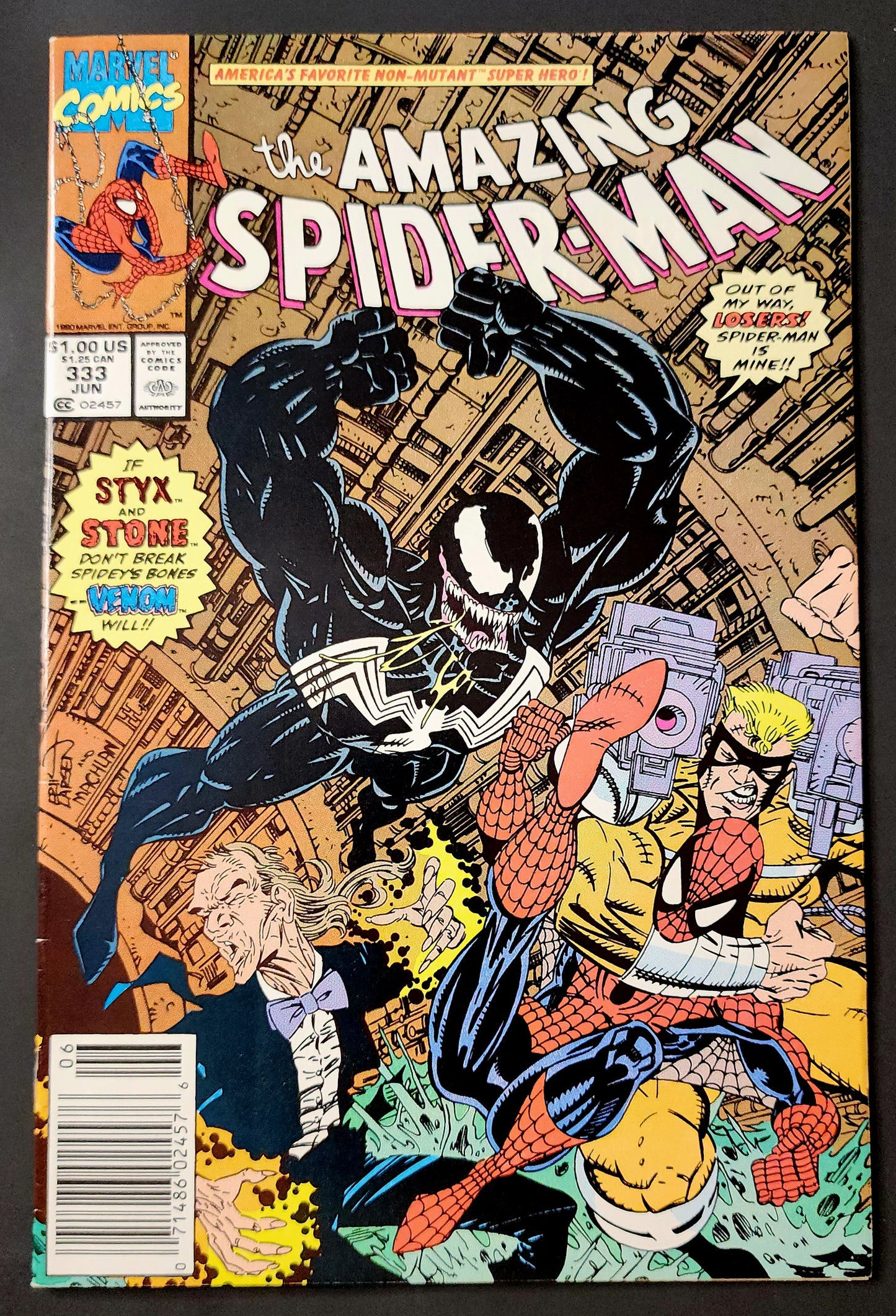 Amazing Spider-Man #333 (FN-)