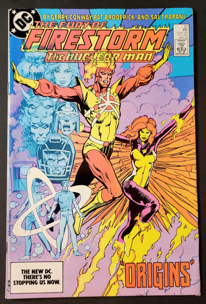 The Fury of Firestorm #22 (VG/FN)