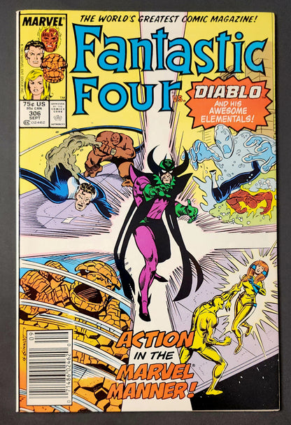 Fantastic Four #306 (FN-)
