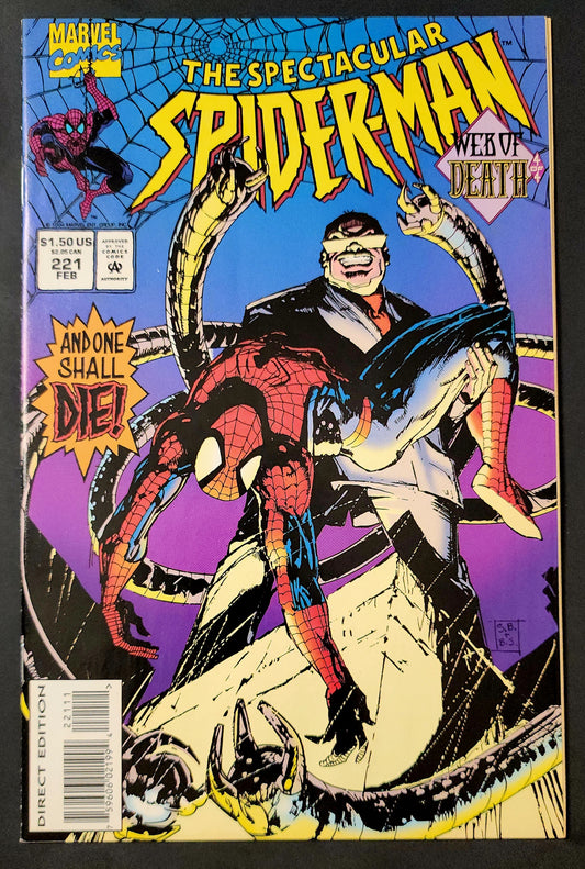 Spectacular Spider-Man #221 (VF+)