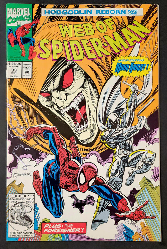 Web of Spider-Man #93 (VF)