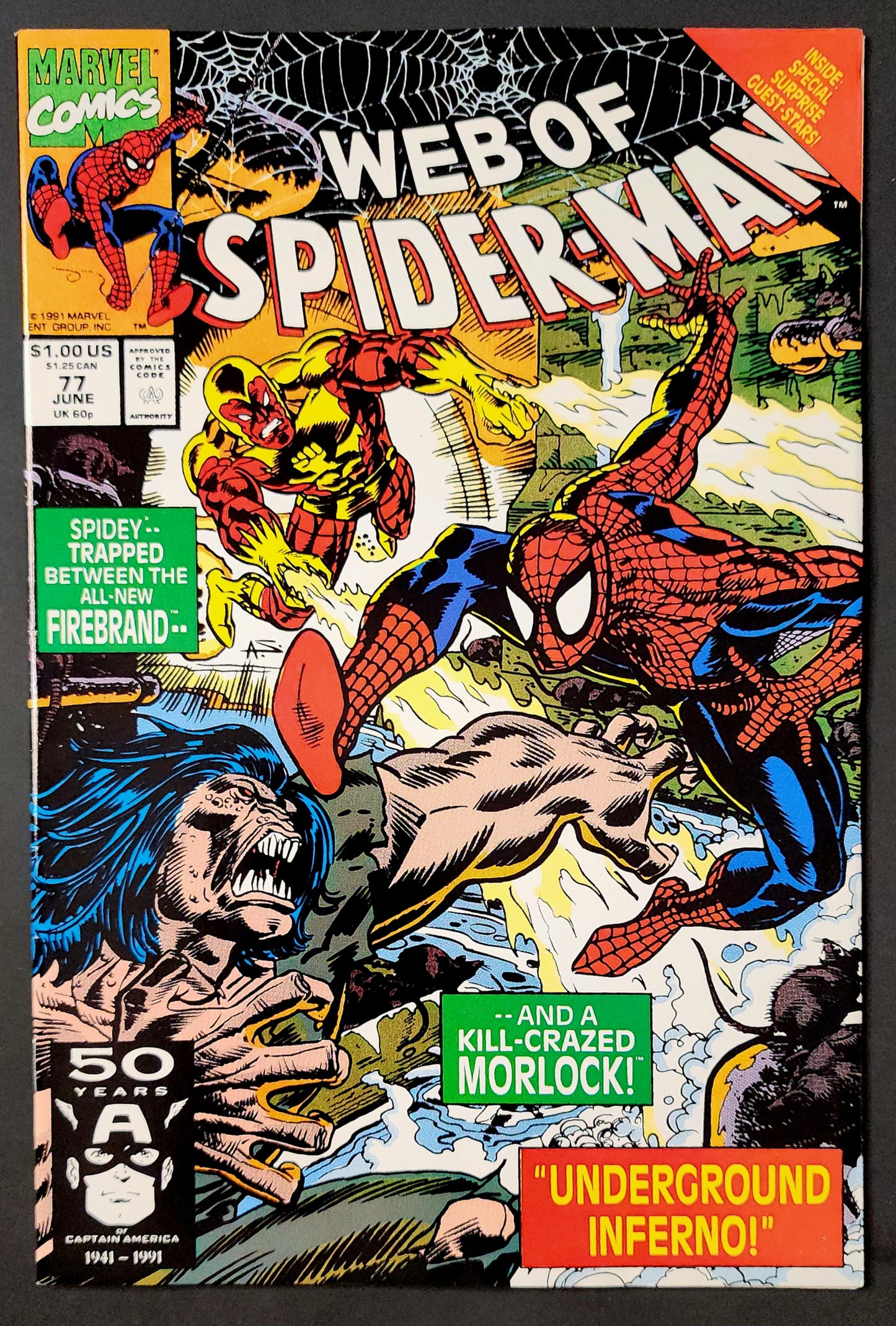 Web of Spider-Man #77 (VF+)