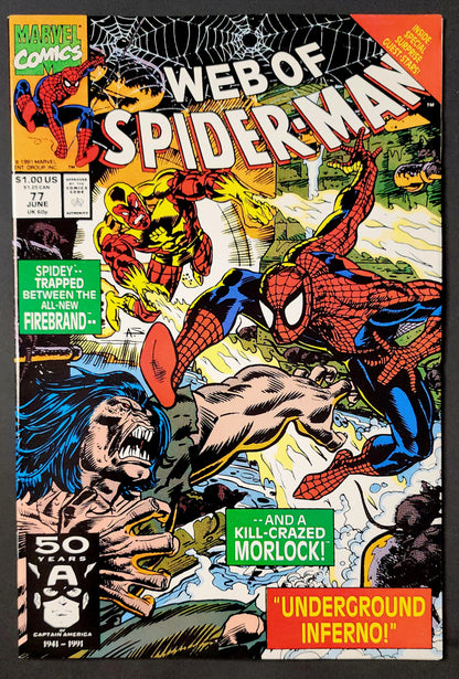 Web of Spider-Man #77 (VF+)