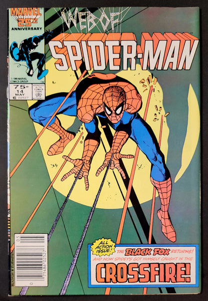Web of Spider-Man #14 (FN-)