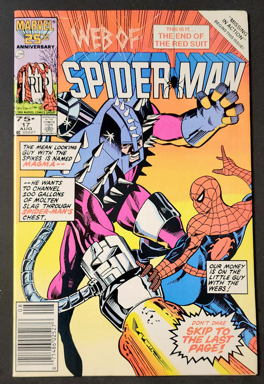 Web of Spider-Man #17 (FN+)