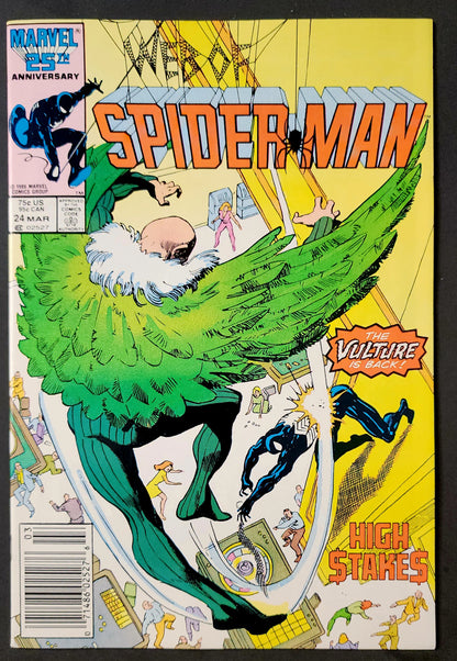 Web of Spider-Man #24 (FN-)