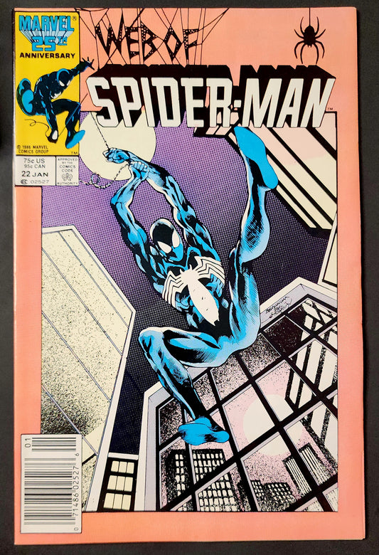 Web of Spider-Man #22 (FN-)