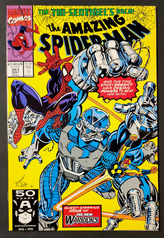 Amazing Spider-Man #351 (VF+)