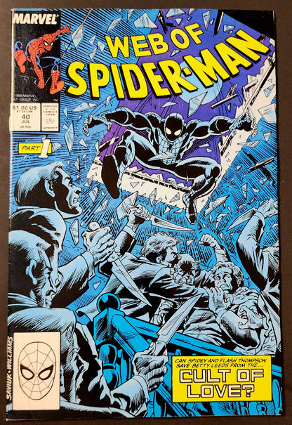 Web of Spider-Man #40 (FN)