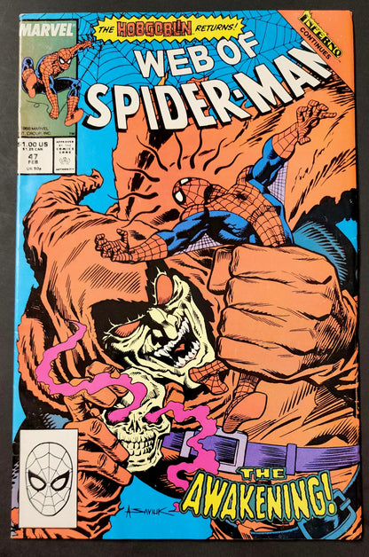 Web of Spider-Man #47 (FN)