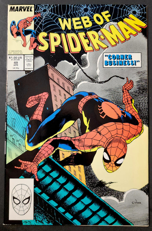Web of Spider-Man #49 (FN+)