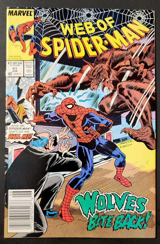 Web of Spider-Man #51 (FN)