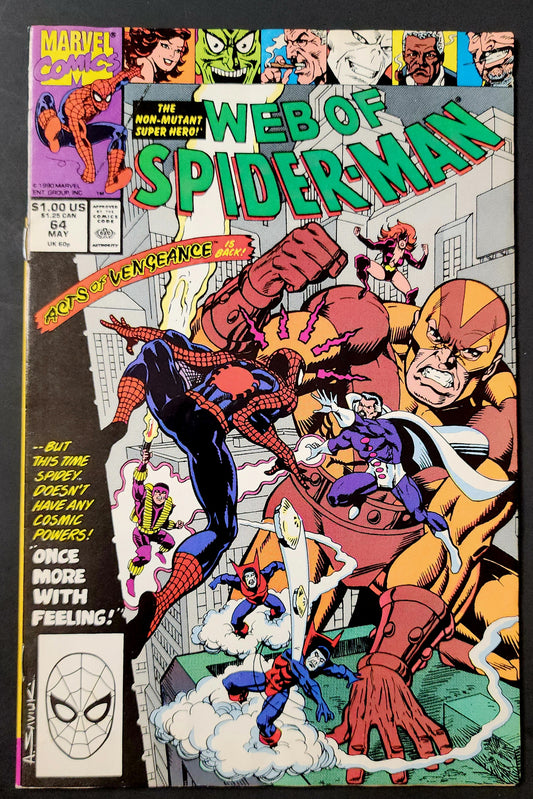 Web of Spider-Man #64 (FN)