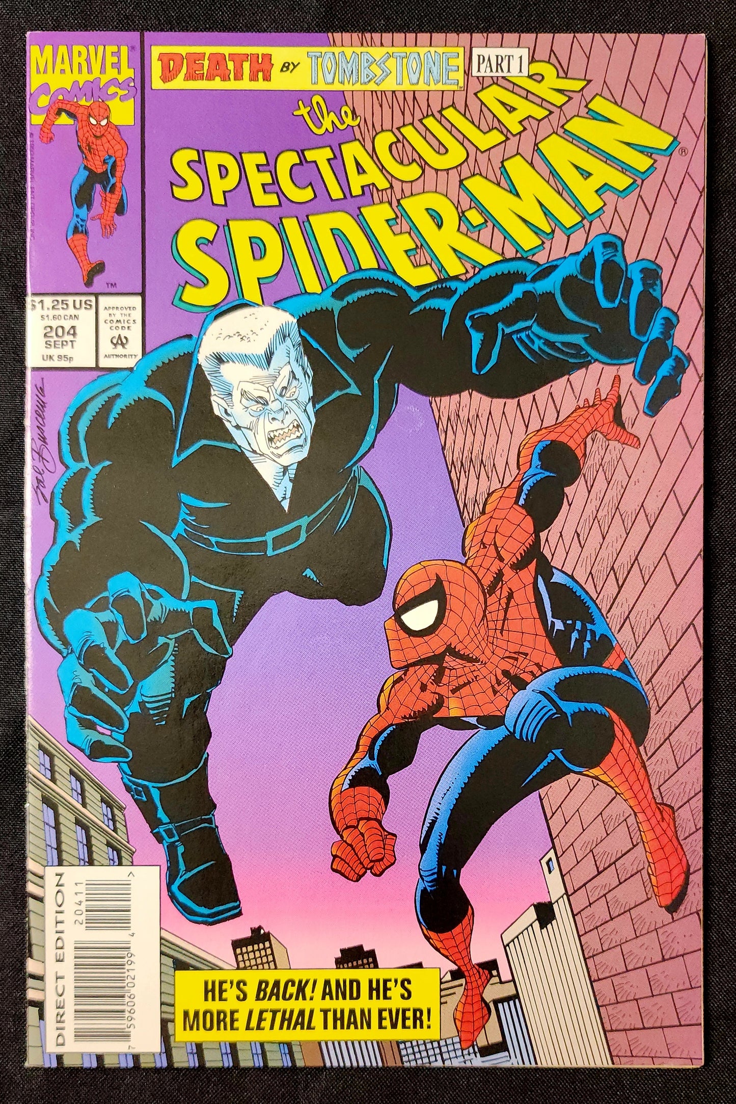 Spectacular Spider-Man #204 (VF-)