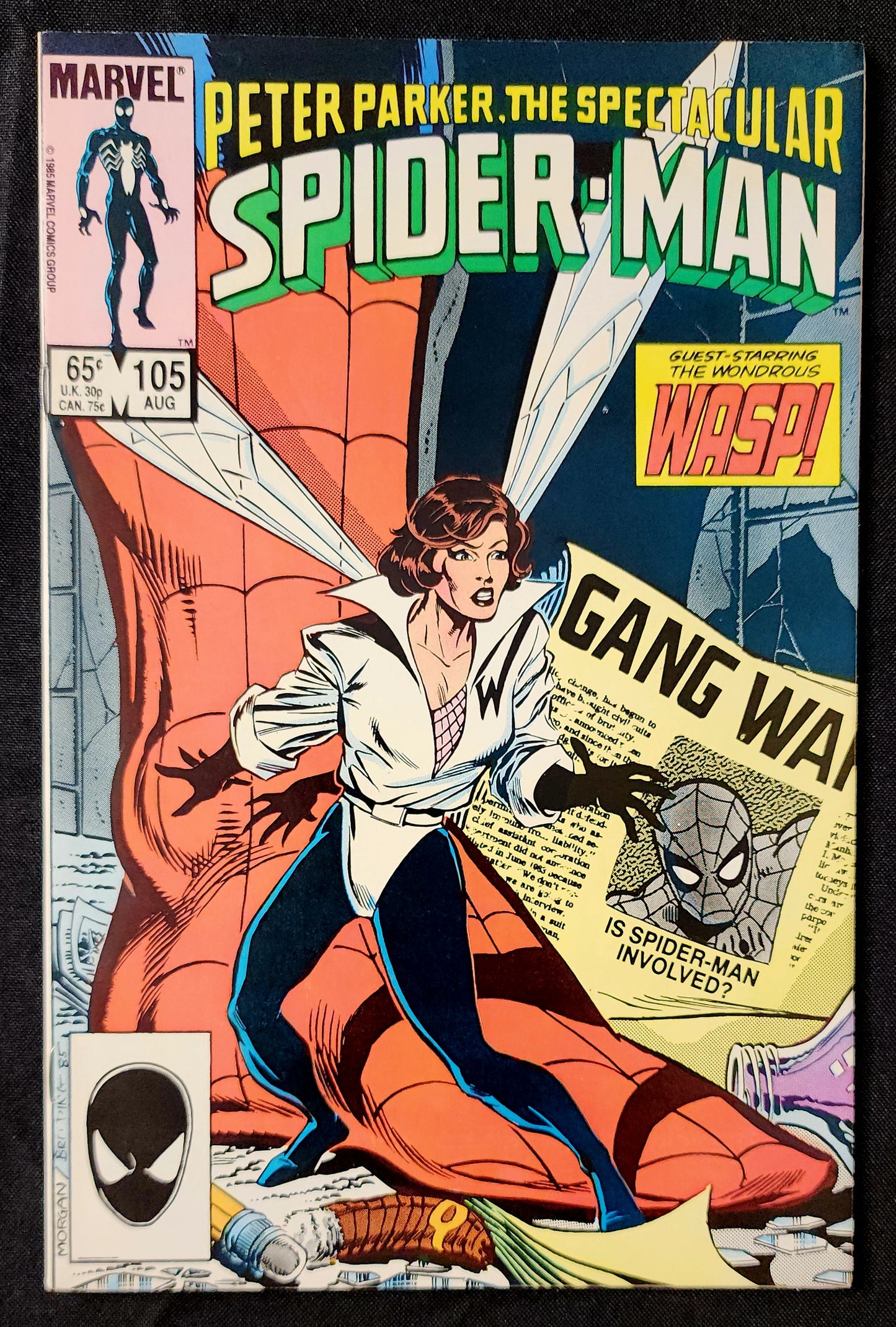 Spectacular Spider-Man #105 (FN-)