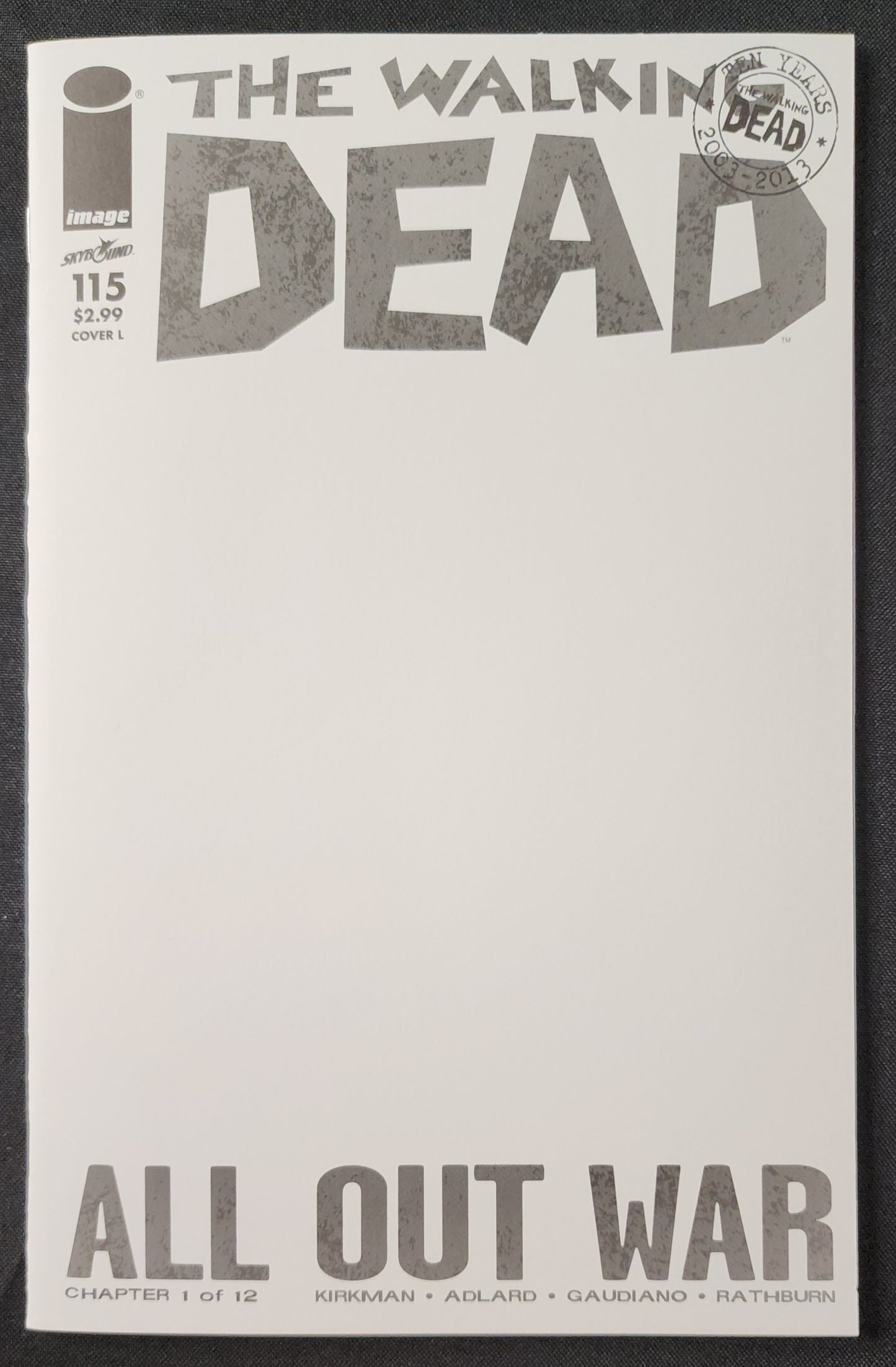 The Walking Dead #115 Cover L (NM)