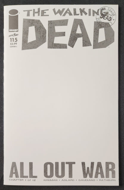 The Walking Dead #115 Cover L (NM)