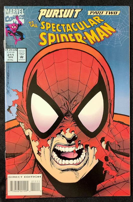 Spectacular Spider-Man #211 (VF-)