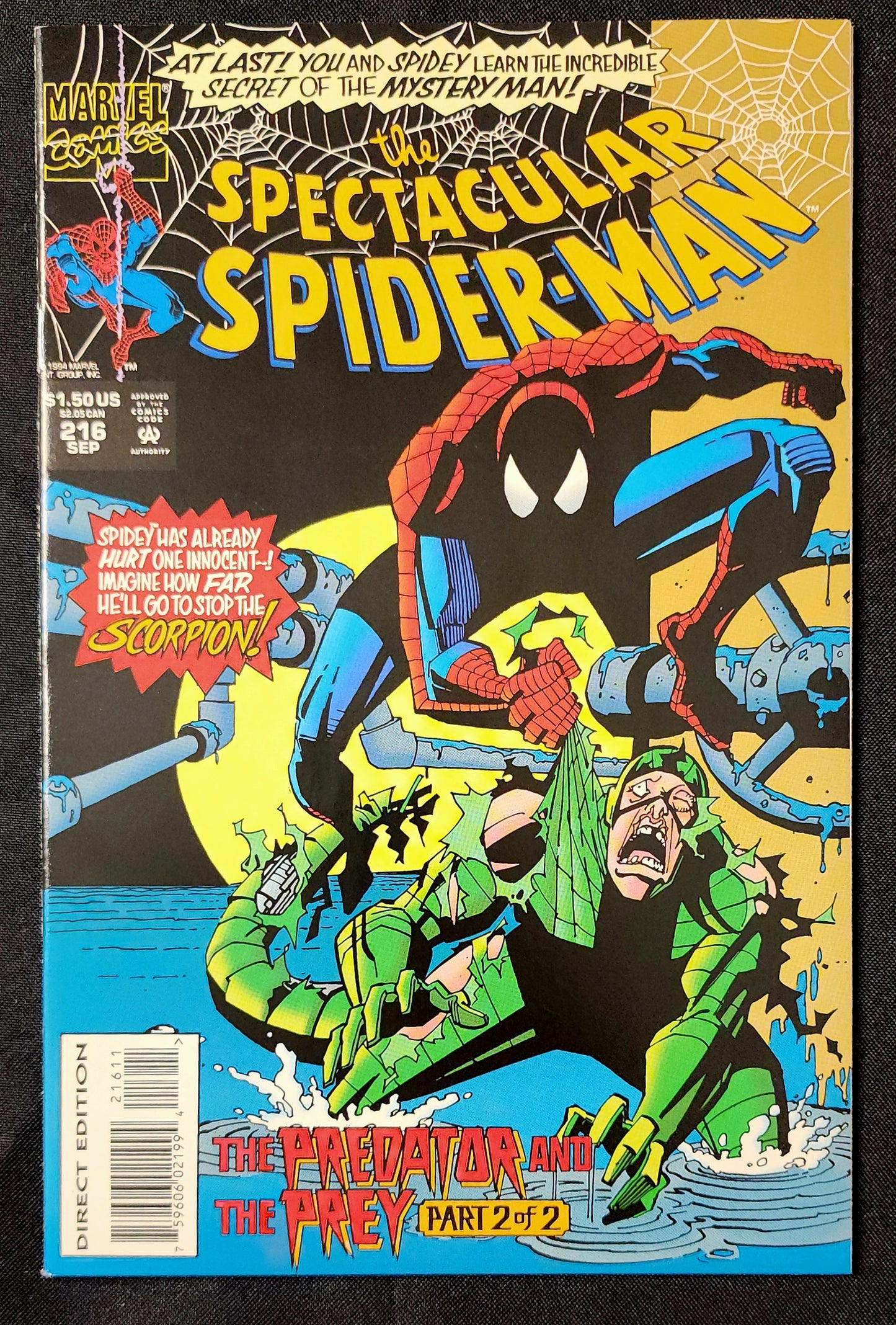 Spectacular Spider-Man #216 (VF)