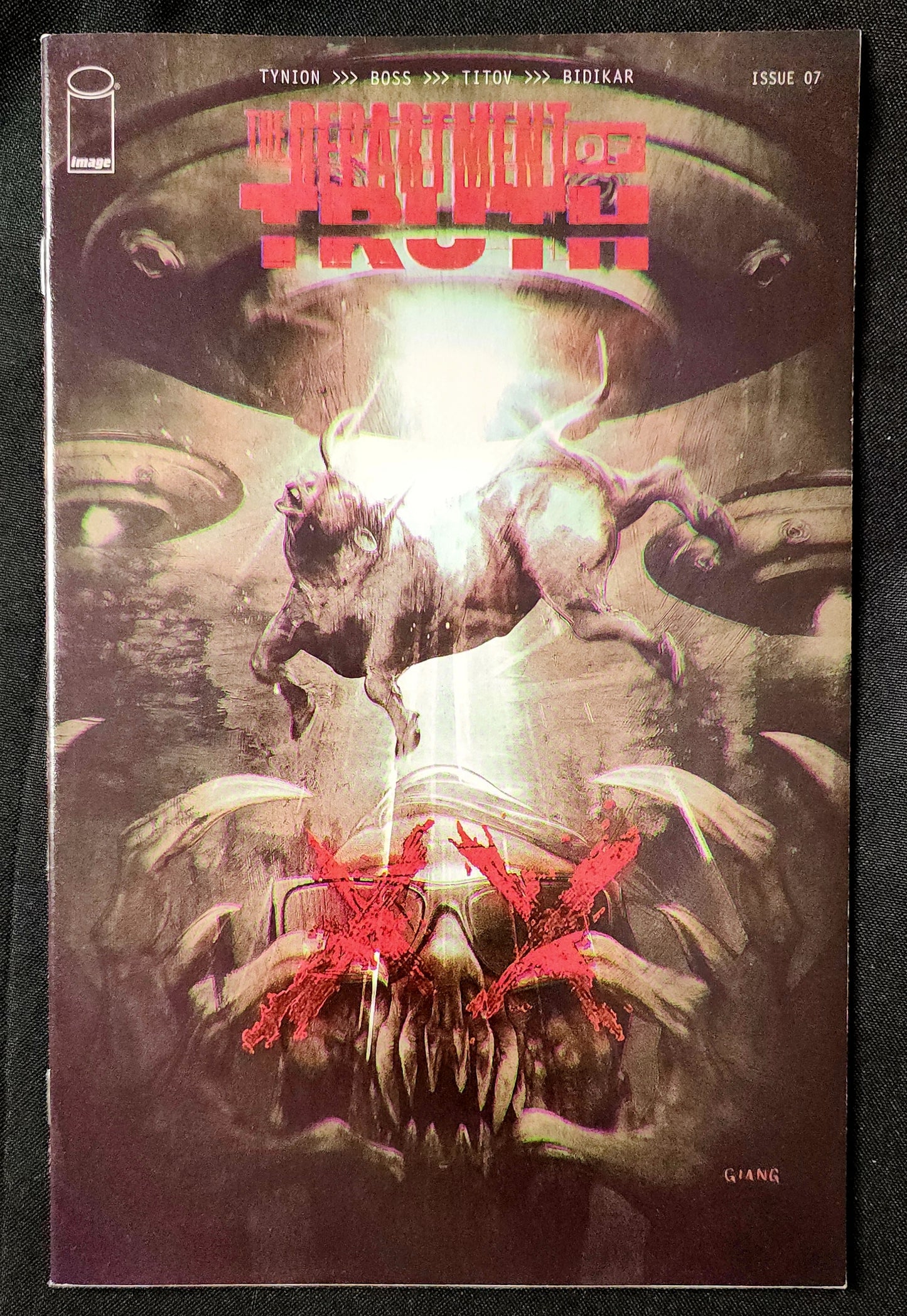 The Department of Truth #7 Antihero Gallery Variant (VF+)