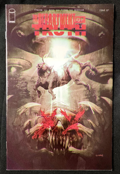 The Department of Truth #7 Antihero Gallery Variant (VF+)