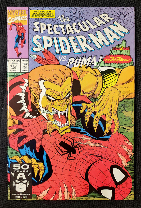 Spectacular Spider-Man #172 (VF-)