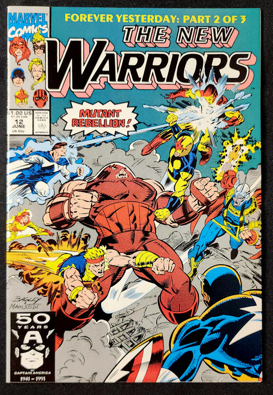 New Warriors #12 (NM-)