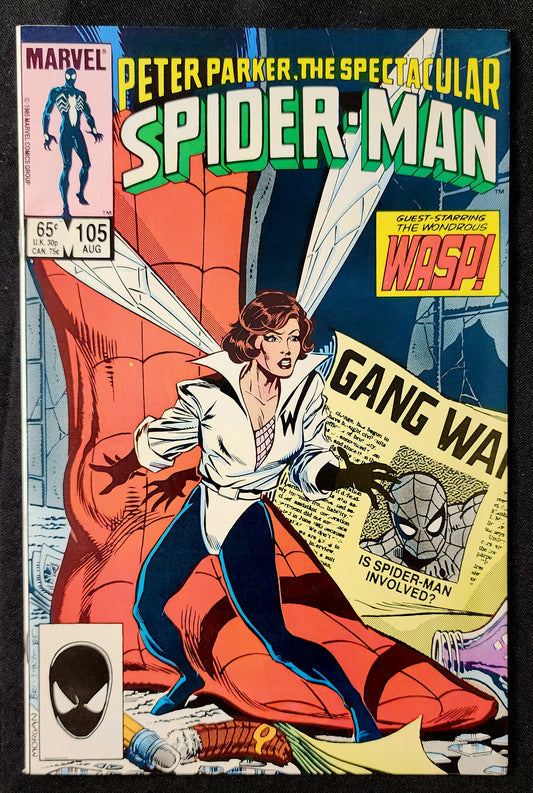 Spectacular Spider-Man #105 (FN-)
