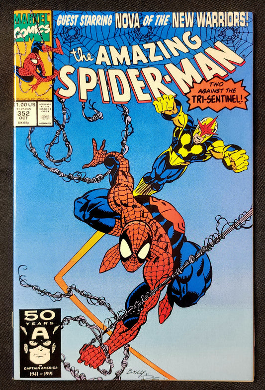 Amazing Spider-Man #352 (VF-)