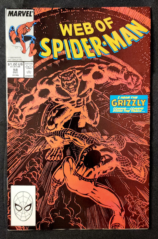 Web of Spider-Man #58 (FN)