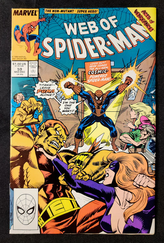 Web of Spider-Man #59 (FN+)