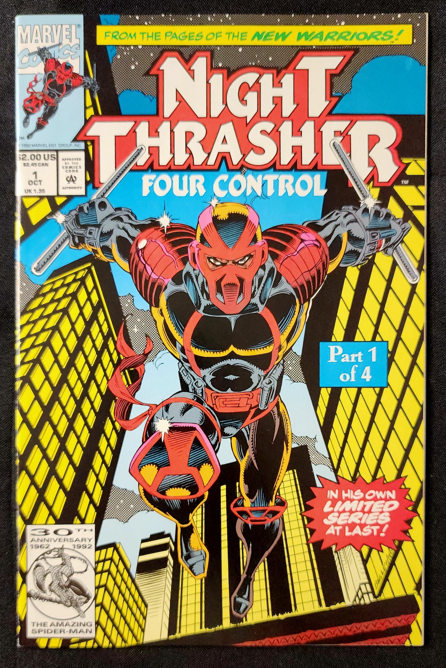 Night Thrasher: Four Control #1 (VF+)