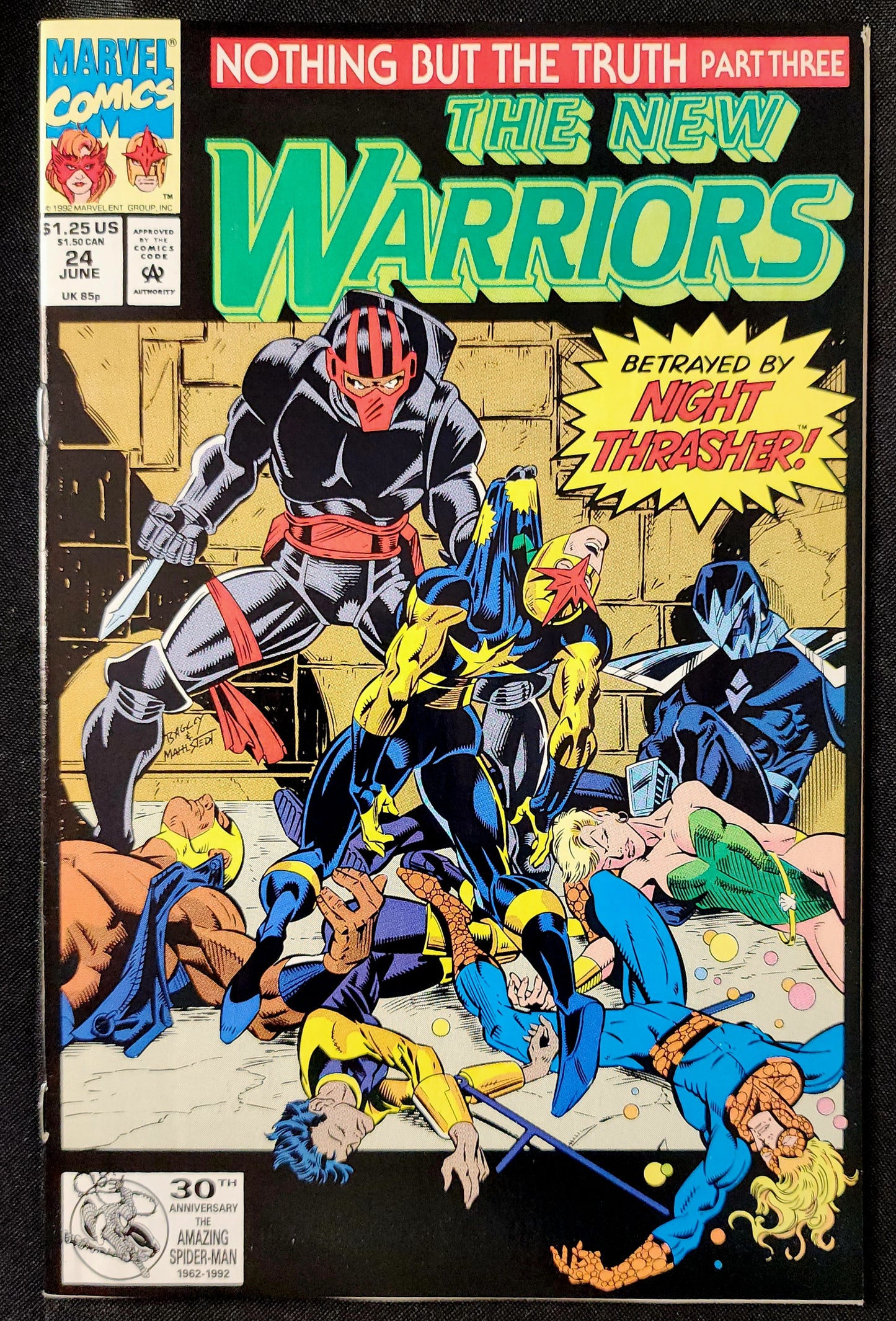 New Warriors #24 (VF-)