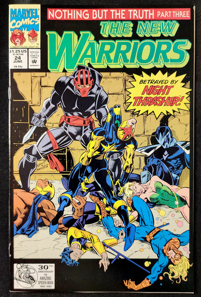 New Warriors #24 (VF-)