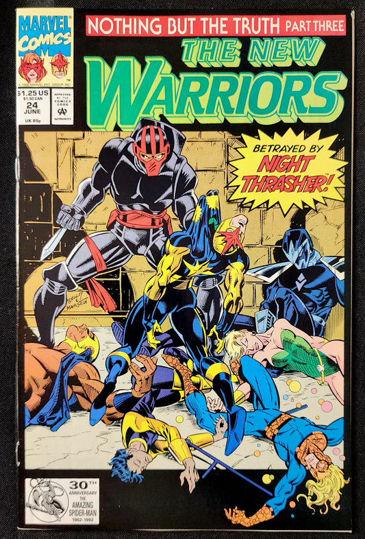 New Warriors #24 (VF-)