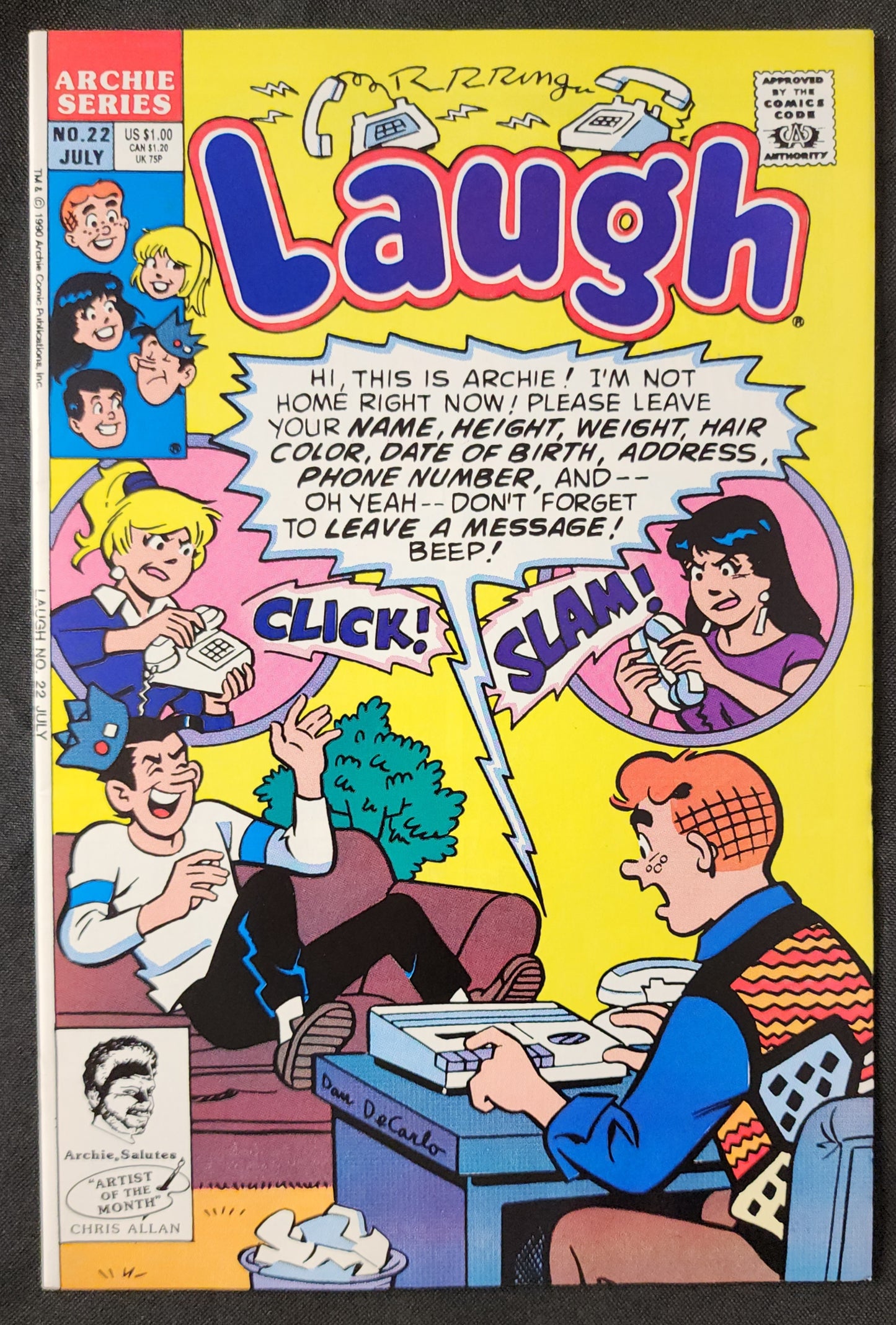 Laugh (Vol. 2) #22 (FN+)